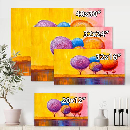 Designart - Autumn Fantasy Trees I